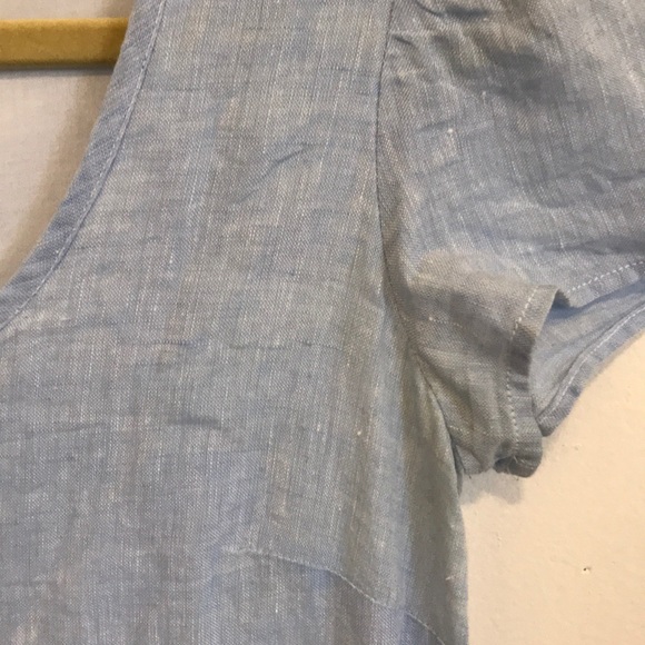 🇨🇦 Act Three Apparel SS’17 linen dress w pockets - Picture 8 of 12